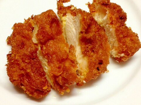 安くて旨い 鶏胸肉のしっとりチキンカツ レシピ 作り方 By けにーパパ 楽天レシピ